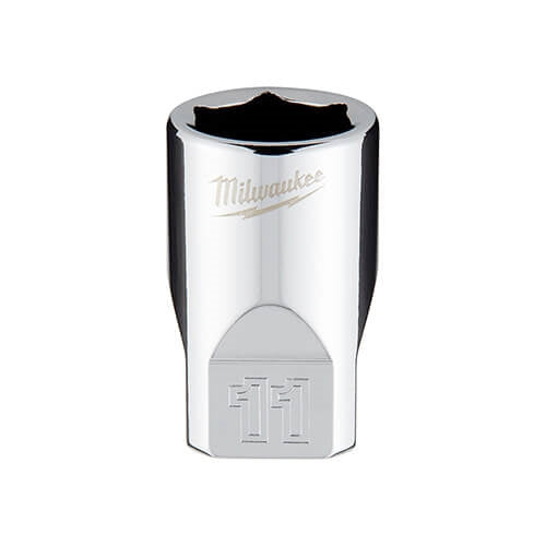 Milwaukee 45-34-9037 1/4 in. Drive 11mm Metric 6-Point Socket - Ace Tool Group - Milwaukee