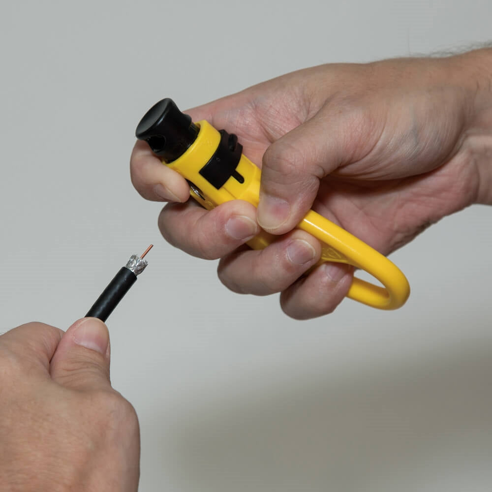 Klein VDV002818 Coax Cable Installation and Test Kit - Ace Tool Group - Klein