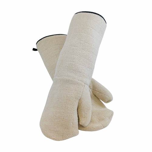PIP 42-857 Terry Cloth Mitts, Double Insulated, Loop-Out Terry Cloth -12 Pack - Ace Tool Group - Protective Industrial Products