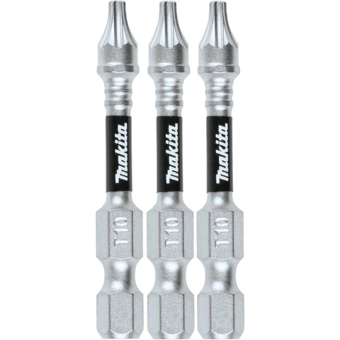 Makita E-00826 Impact T10 Torx 2 in. Power Bit 3pk - Ace Tool Group - Makita