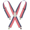 Clc 110Usa  2 Inch Wide Elastic Work Suspenders - Usa Flag - Ace Tool Group - CLC