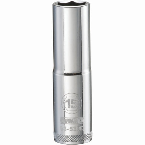 Dewalt Dwmt93530Osp 6 Point 1/2'' Drive Deep Socket 15 Mm - Ace Tool Group - DeWalt