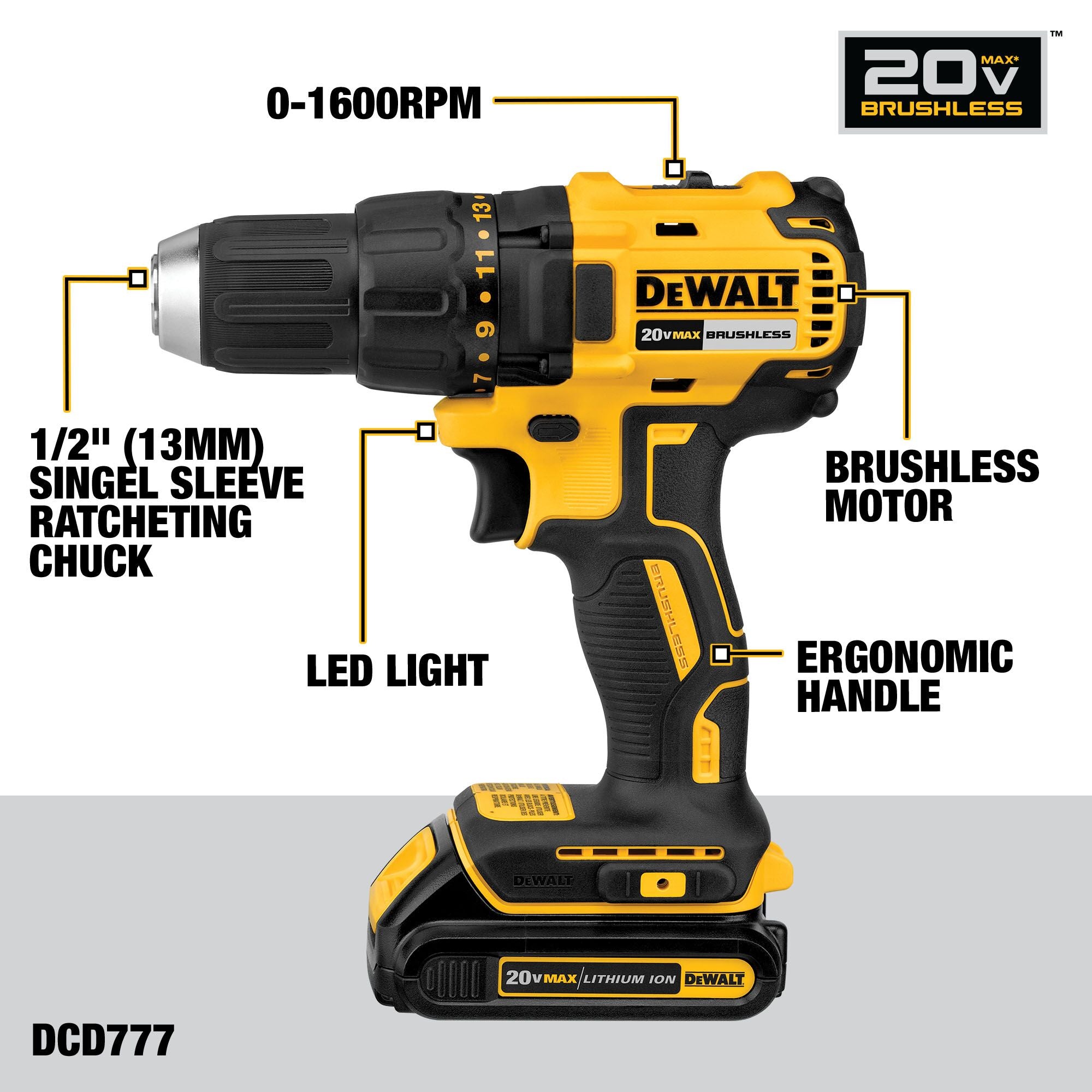 DeWalt DCK360D3 20V MAX 3-Tool Combo Kit