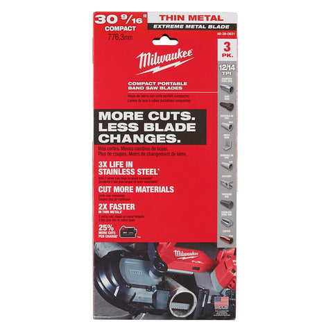 Milwaukee 48-39-0631 30-9/16 in. 12/14 TPI Saw Blade - Ace Tool Group - Milwaukee