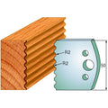 CMT 690.552 Pair of Profiled Knives for Shaper Cutters, 1-31/32-Inch Cutting Length, 5/32-Inch Thickness - Ace Tool Group - CMT