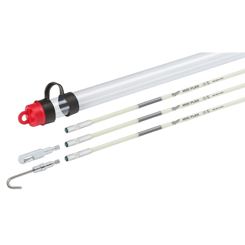 Milwaukee 48-22-4152 15 Ft. Mid Flex Fish Stick Kit - Ace Tool Group - Milwaukee