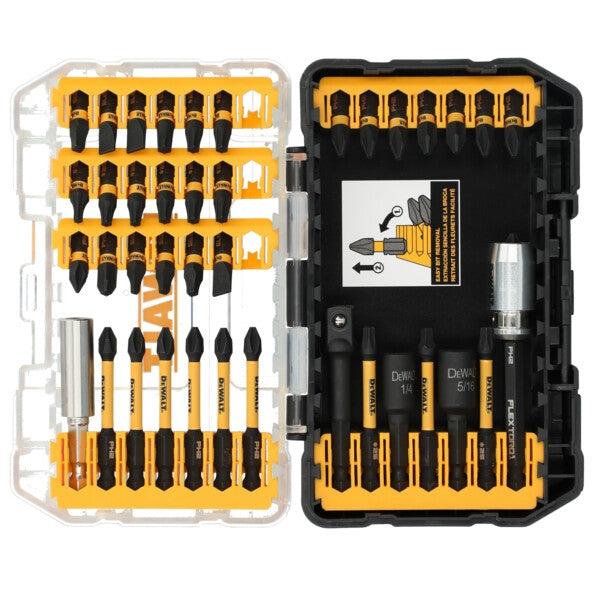 DEWALT Impact Ready FlexTorq Screwdriver Bit Set (40-Piece) - Ace Tool Group - DeWalt