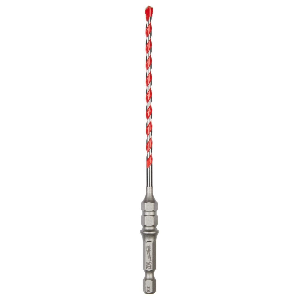 Milwaukee 48-20-9092 5/32" x 6" SHOCKWAVE Carbide Hammer Drill Bit for Concrete Screws - Ace Tool Group - Milwaukee