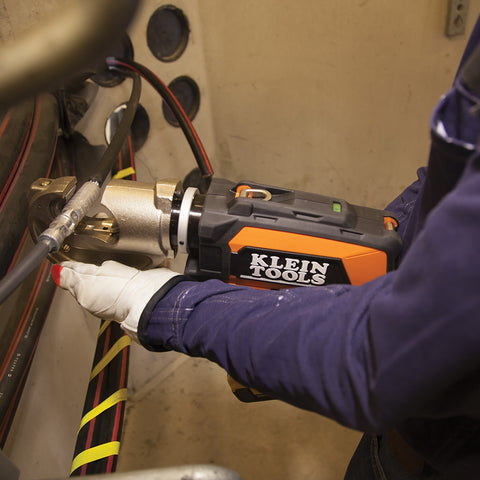 Klein BAT20-12T1651 Battery-Operated 12T Crimper Kit - Ace Tool Group - Klein