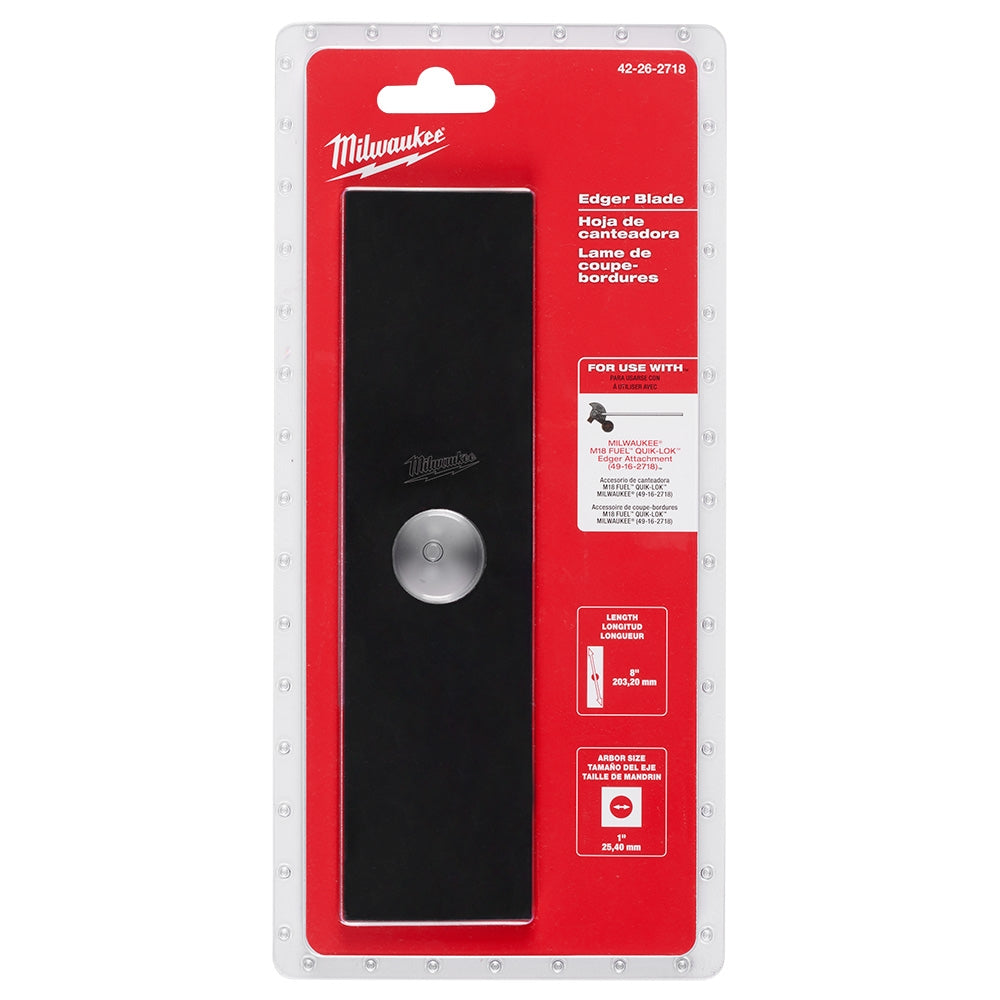 Milwaukee 42-26-2718  8 in. Replacement Edger Blade - Ace Tool Group - Milwaukee