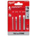 Milwaukee 48-20-8998 4PC  Natural Stone Bit Set 5 Pack - Ace Tool Group - Milwaukee