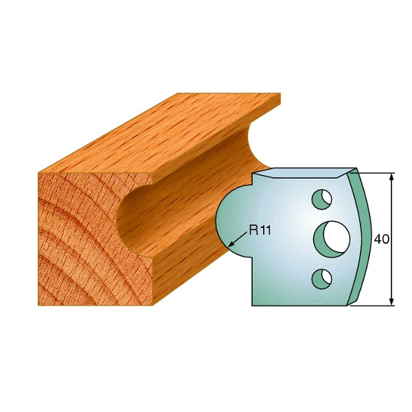 CMT 690.093 Pair of Profiled Knives for Shaper Cutters - Ace Tool Group - CMT