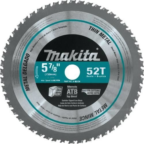 Makita A-96104 5-7/8 in. 52T Thin Metal Saw Blade - Ace Tool Group - Makita