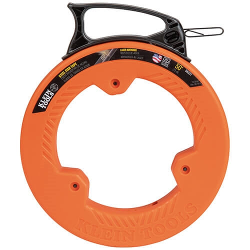 Klein 56331 Steel Fish Tape, 1/8 in. x 50 ft. - Ace Tool Group - Klein