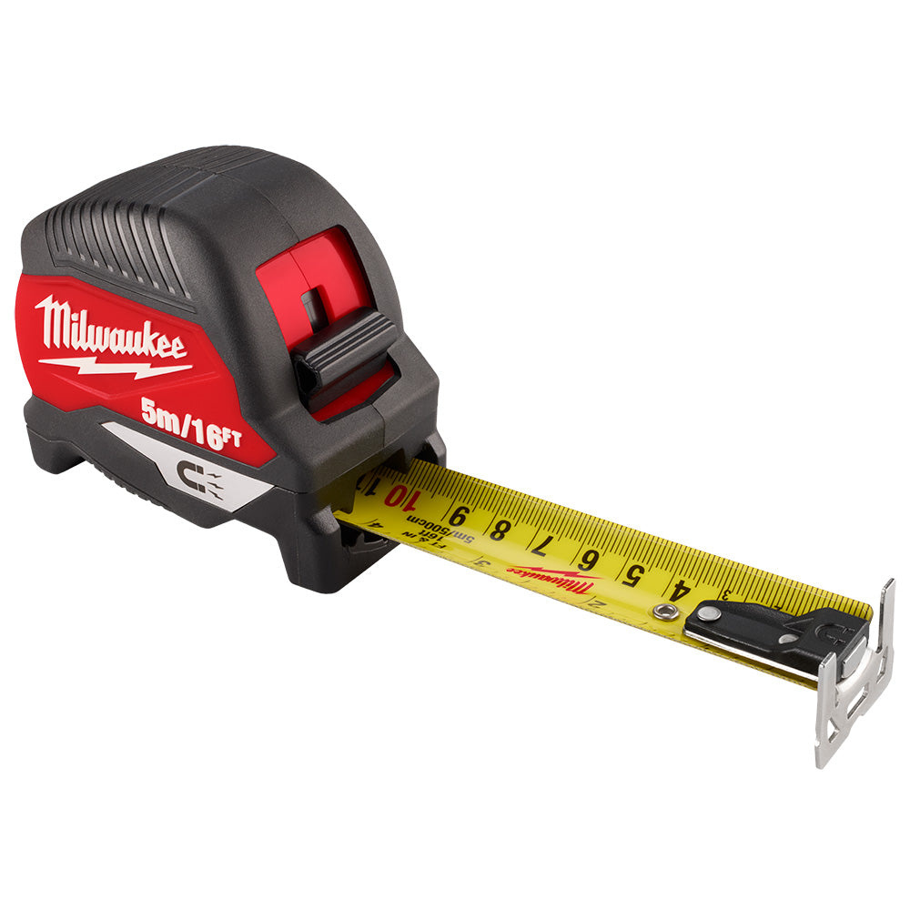 Milwaukee 48-22-1017M 5m/16ft Magnetic Tape Measure 6 Pack - Ace Tool Group - Milwaukee