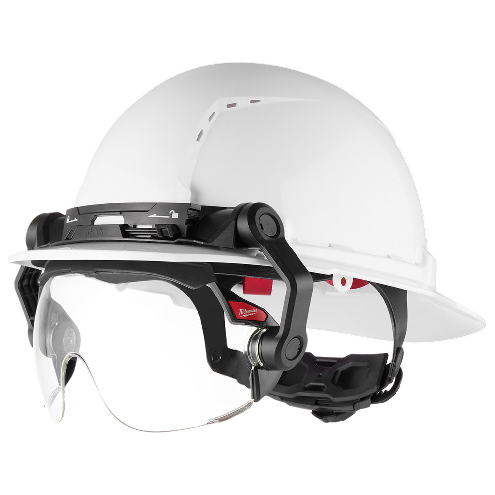Milwaukee 48-73-1412 BOLT Gasketed Eye Visor - Clear Dual Coat Lens (Compatible with  BOLT Safety Helmets & BOLT Hard Hats) - Ace Tool Group - Milwaukee