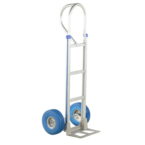 Vestil Hand Truck W/Folding Platform Blue Wheel - Ace Tool Group - Vestil