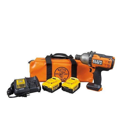 Klein BAT20-7161 7/16 Inch Cordless Impact Wrench Kit - Ace Tool Group - Klein