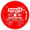Diablo Tools 7-1/4" X 48-Teeth Steel Demon Cermet Ii Saw Blade For Medium Metal - Ace Tool Group - Diablo