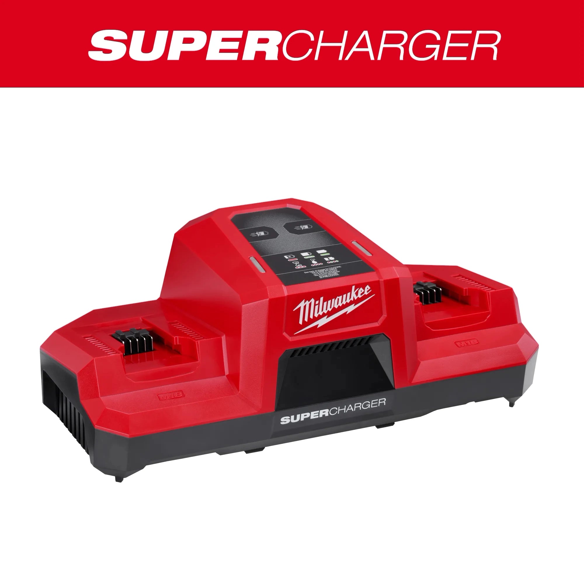 Milwaukee 48-59-1815 M18 Dual Bay Super Charger - Ace Tool Group - Milwaukee