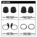 Milwaukee 49-16-0101 Jobsite Earbuds Ear Tip Kit - Ace Tool Group - Milwaukee