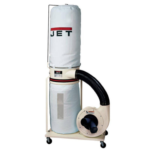 JET 708658K DC-1100VX-5M Dust Collector, 1.5HP, 1Ph, 115/230V, 5-Micron Bag Filter Kit - Ace Tool Group - JET