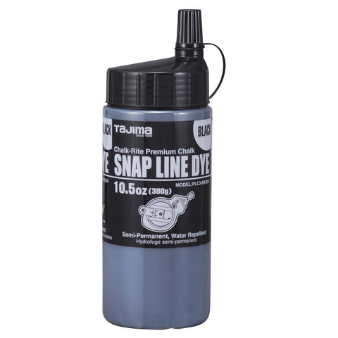 Tajima PLC3-BK300 Black Dye Snap-Line Chalk - Ace Tool Group - Tajima