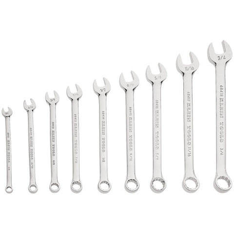 Klein Tools 68402 9 Piece Combination Wrench Set - Ace Tool Group - Klein