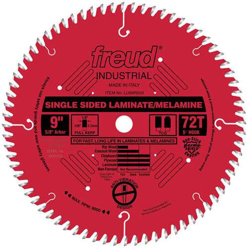 Freud Tools 9" Single Sided Laminate/Melamine Blade - Ace Tool Group - Freud
