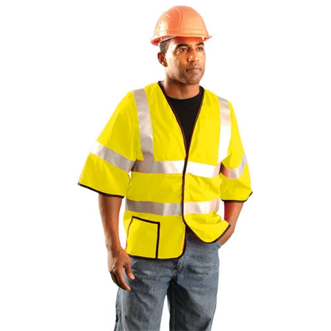 Occunomix LUX-HSCOOL3 Premium Mesh Dual Stripe Safety Vest - Ace Tool Group - Occunomix