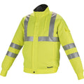 Makita DFJ214ZXL 18V High Visibility Fan Jacket - Ace Tool Group - Makita