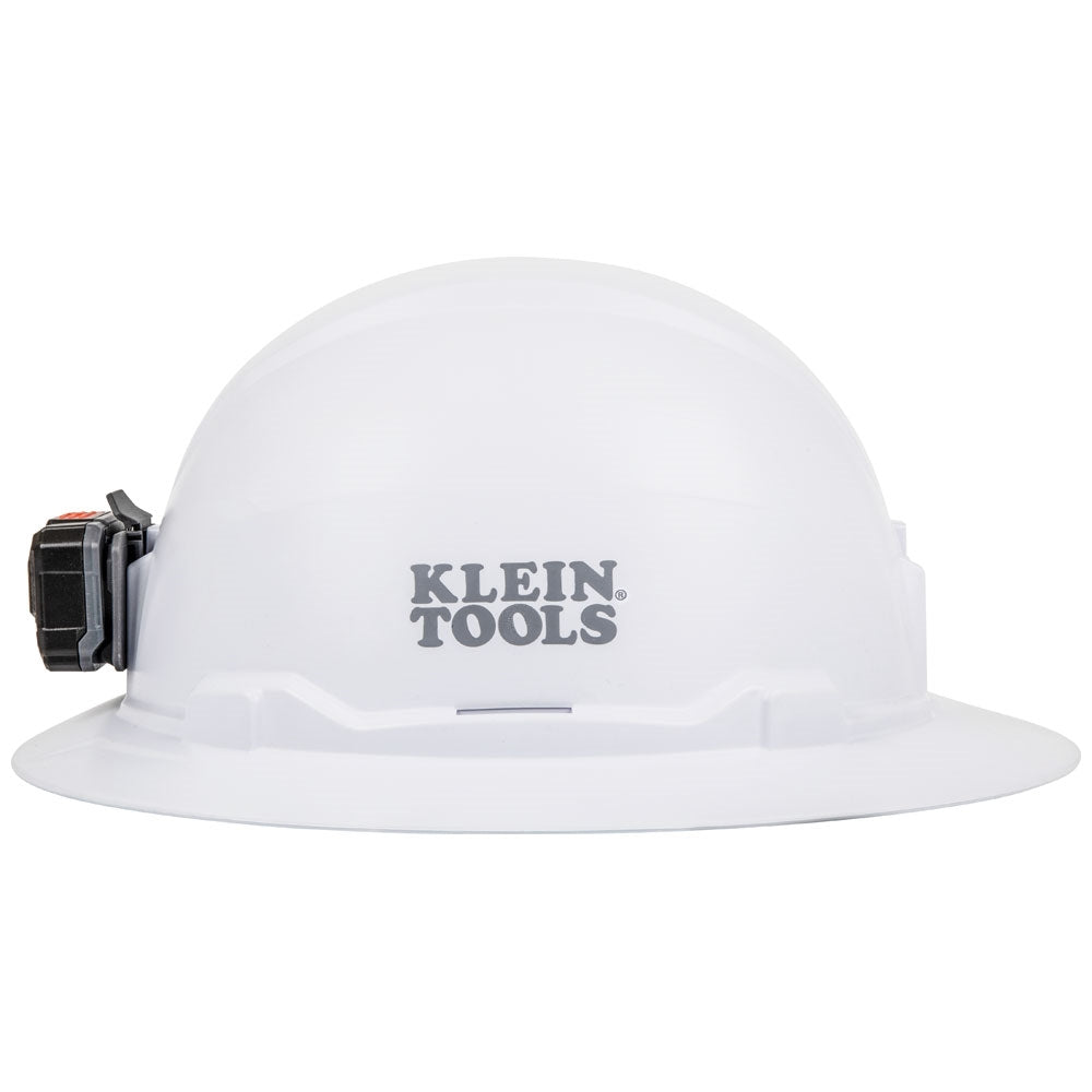 Klein 60406RL Hard Hat, Full Brim, Headlamp - Ace Tool Group - Klein