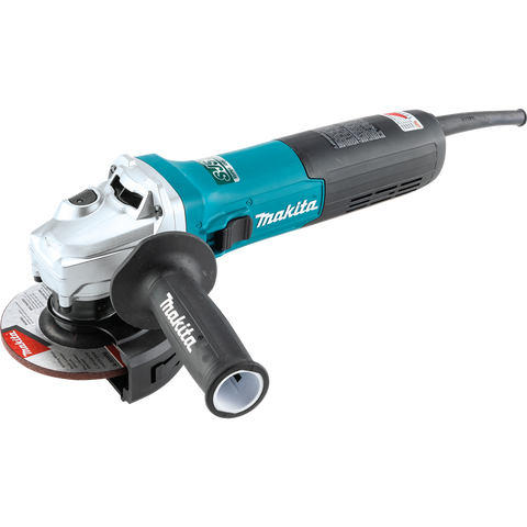 Makita 4-1/2" SJSÃ¢â€žÂ¢II Angle Grinder, 15 AMP, 2,800-11,500 RPM, var. spd., 5/8"-11, no lock-off, lock-on - Ace Tool Group - Makita