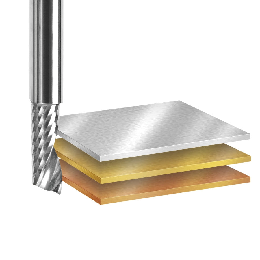 Amana Tool 51481 1/4X1-1/4X1/4 Shank X 3 In. Spiral Router Bit - Ace Tool Group - Amana Tool