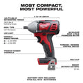 Milwaukee 2659-20 M18  1/2 " IMPACT WRENCH - Ace Tool Group - Milwaukee