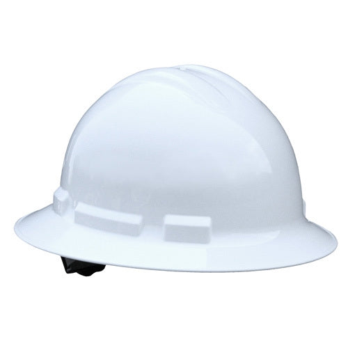 Radians QHR6-WHITE Hard Hats Quartz Full Brim 6 Pt Rtcht