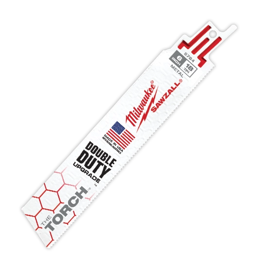 Milwaukee 48-00-5784 Sawzall Blade 18T 6 Inch Torch 5 Pack - Ace Tool Group - Milwaukee