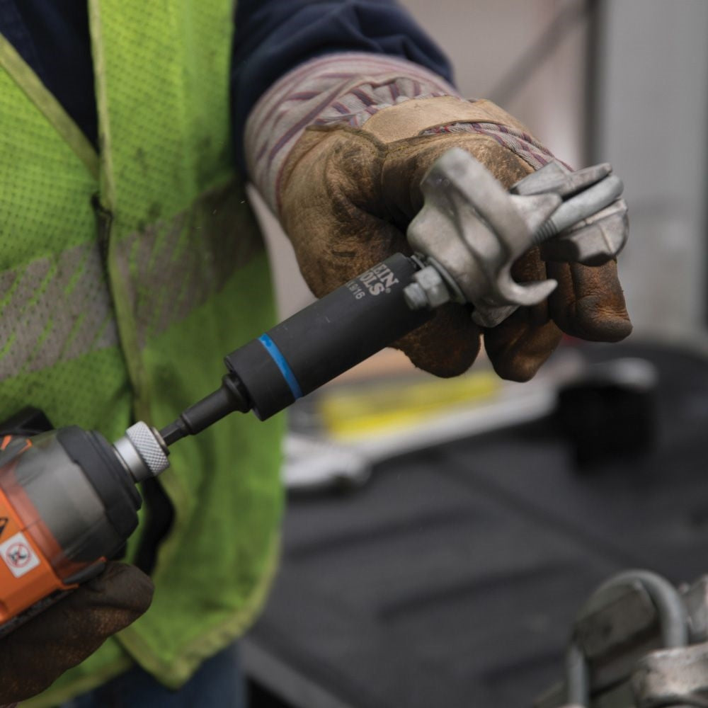 Klein 66016 2 in 1 Impact Socket 12 pt. 1-1/8 / 15/16 in. - Ace Tool Group - Klein