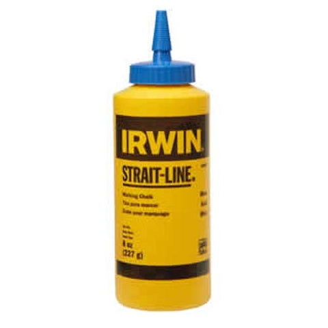 Irwin 64901 Strait-Line Standard Marking Chalk 8-Ounce Blue (64901) - Ace Tool Group - Irwin