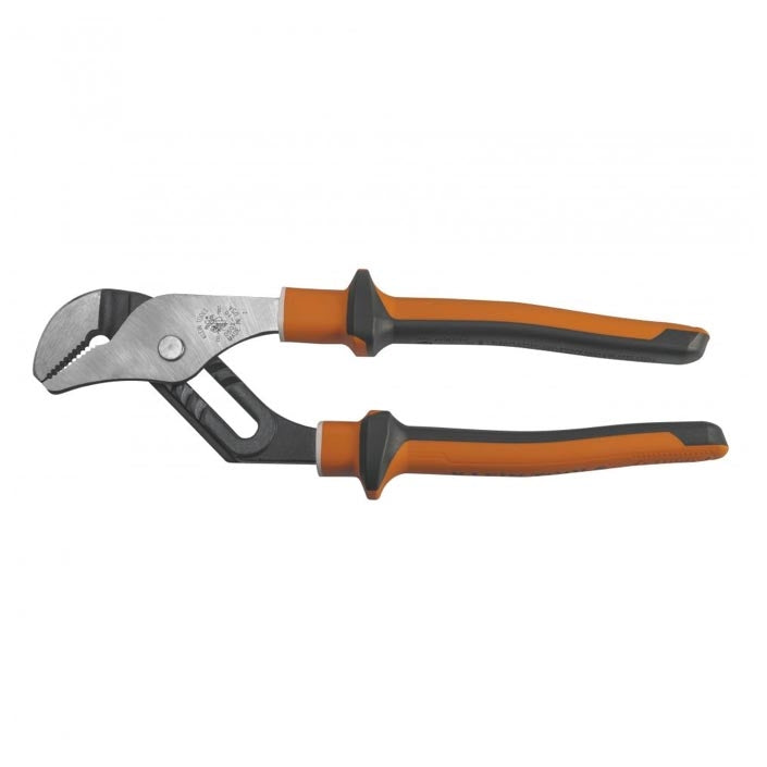 Klein Tools 50210EINS Pump Pliers, Insul., Slim, 10" L - Ace Tool Group - Klein