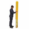 Vestil BPC-7 Plastic Bollard Post Cover 7.13 X 52 In - Ace Tool Group - Vestil