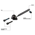 Milwaukee 48-44-0272 M12 FUEL 16 Ga Nibbler Punch & Die Set - Ace Tool Group - Milwaukee