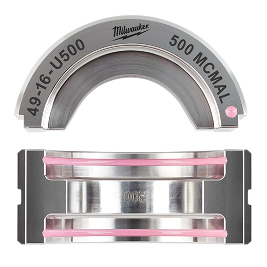 Milwaukee 49-16-U500 500 MCM ALUMINUM 6T U STYLE DIE - Ace Tool Group - Milwaukee