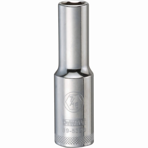 Dewalt Dwmt89532Osp 6 Point 1/2'' Drive Deep Socket 7/16'' Sae - Ace Tool Group - DeWalt