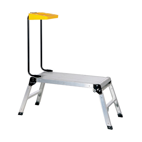 Vestil Alum Folding Step Platform W/Tray 15x35 - Ace Tool Group - Vestil