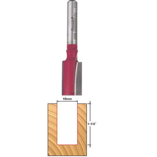 Freud Tools 16 (Dia.) Double Flute Straight Bit - Ace Tool Group - Freud