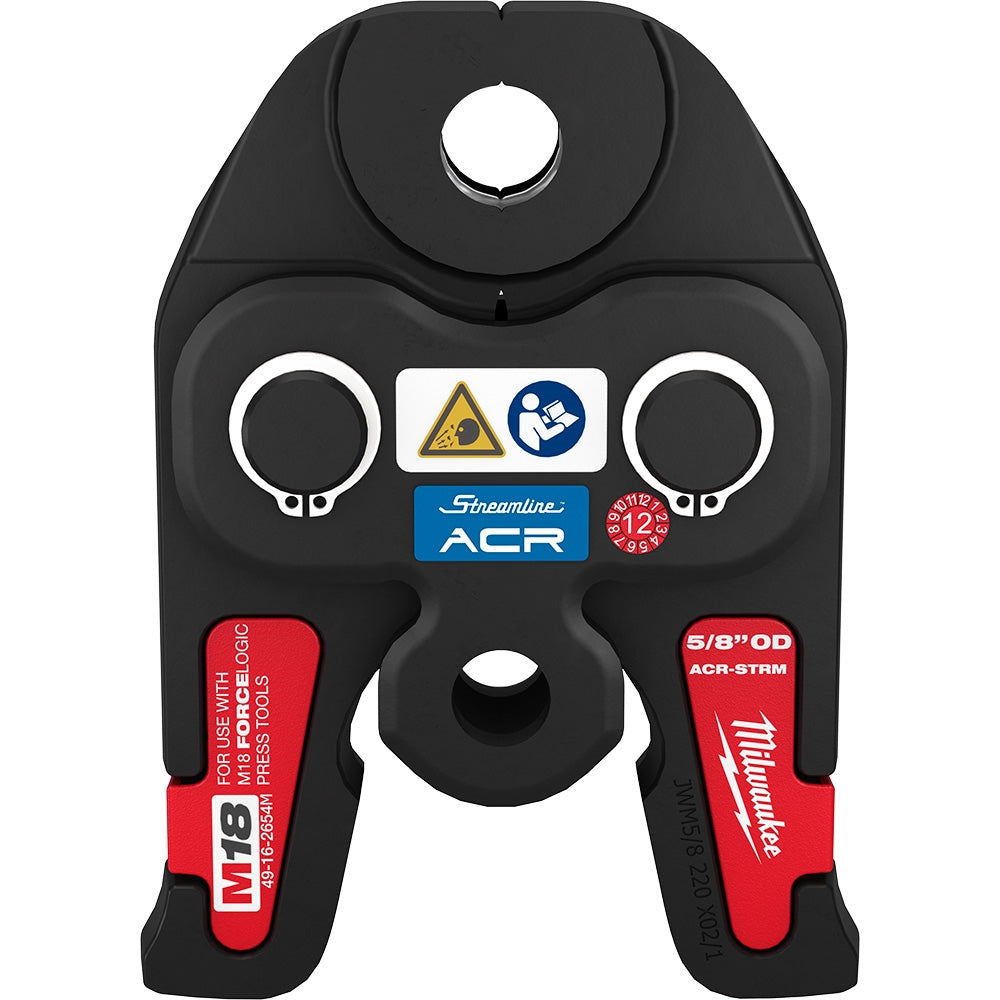 Milwaukee 49-16-2654M 5/8" Streamline ACR Press Jaw for M18 FORCE LOGIC Press Tools - Ace Tool Group - Milwaukee