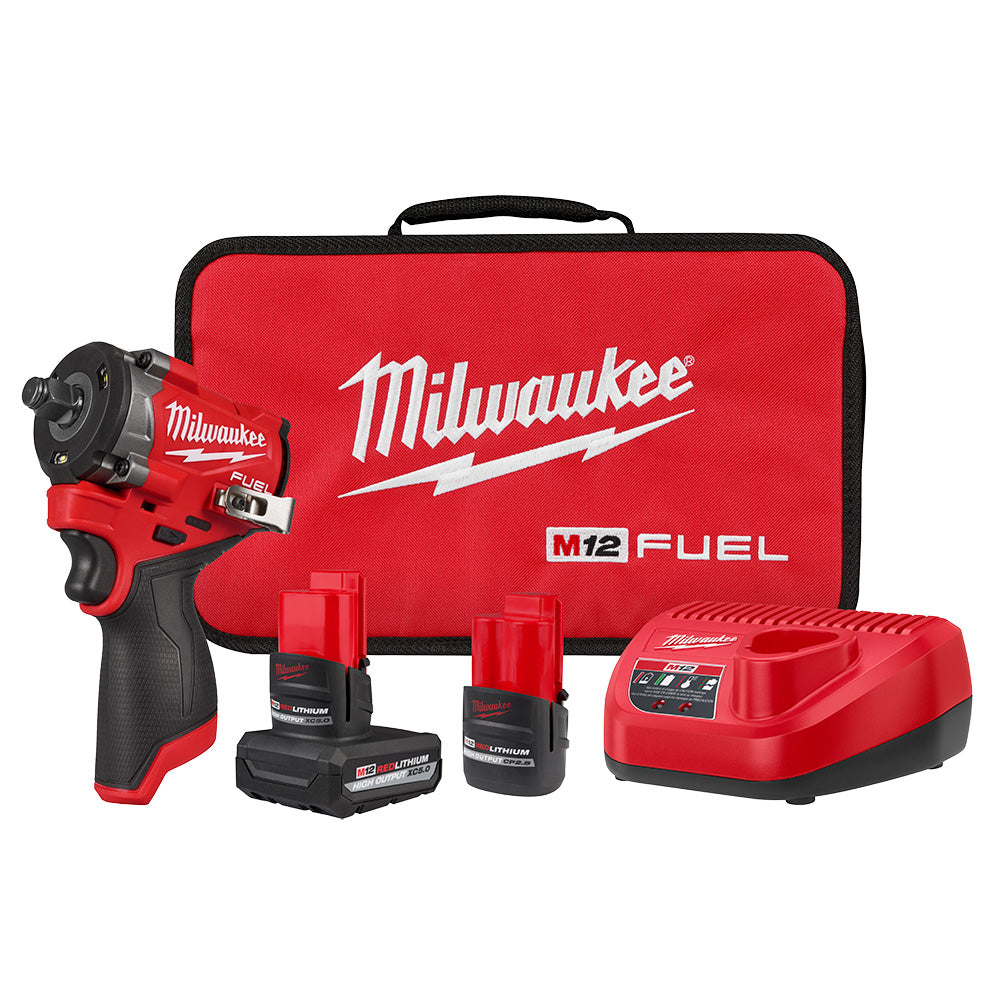 M12 FUEL Stubby 3/8" Imp Wr Kit