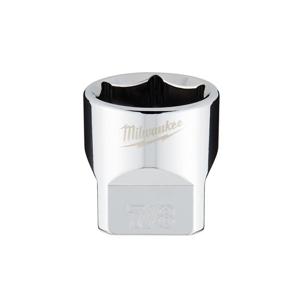 Milwaukee 45-34-9070 3/8 in. Drive 7/8 in. SAE 6-Point Socket - Ace Tool Group - Milwaukee