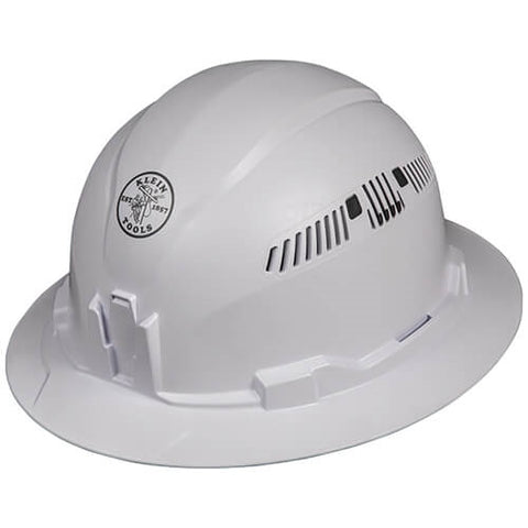 Klein 60401 Hard Hat, Vented Full Brim Style - Ace Tool Group - Klein